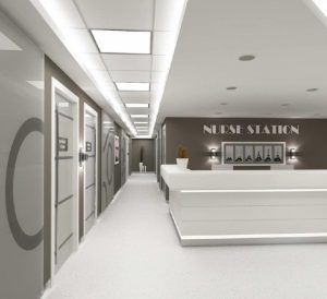 Istishari Hospital Opd Jordan reception design